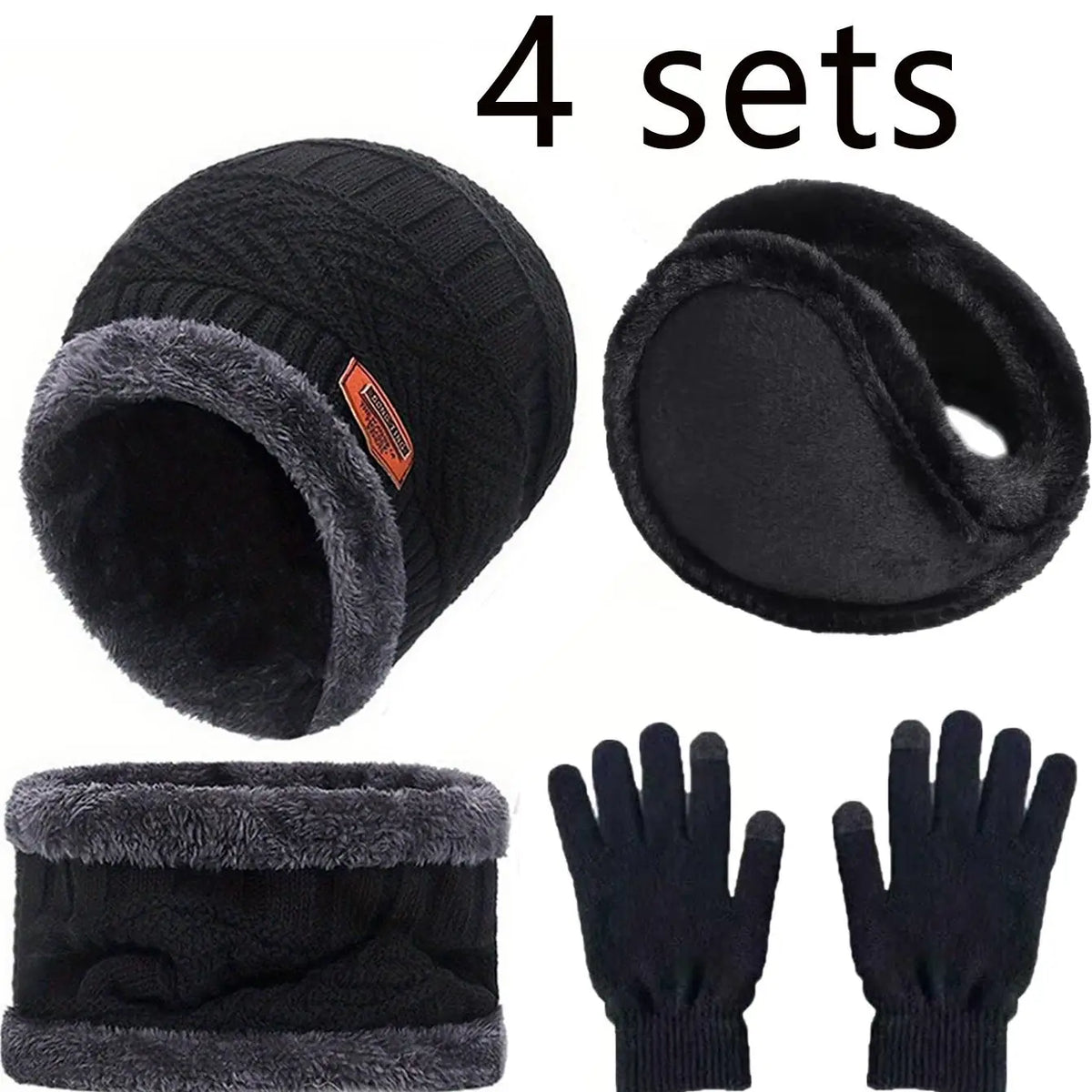 Set de Invierno · Gorro, Bufanda y Guantes
