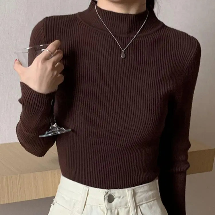 Jersey de Punto Oversize · Suave y Cálido