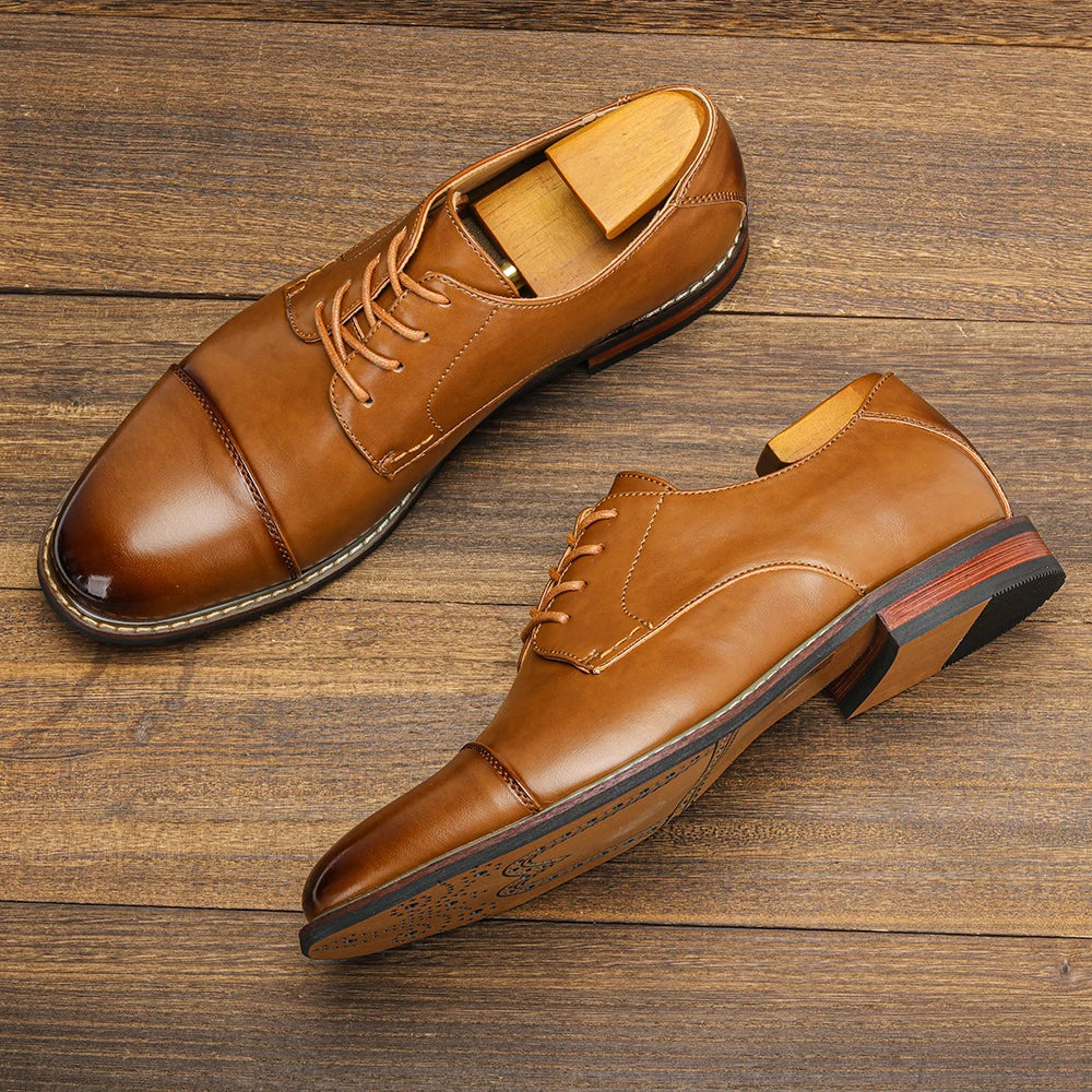 Zapatos Oxford Brogue de Vestir · Hombre