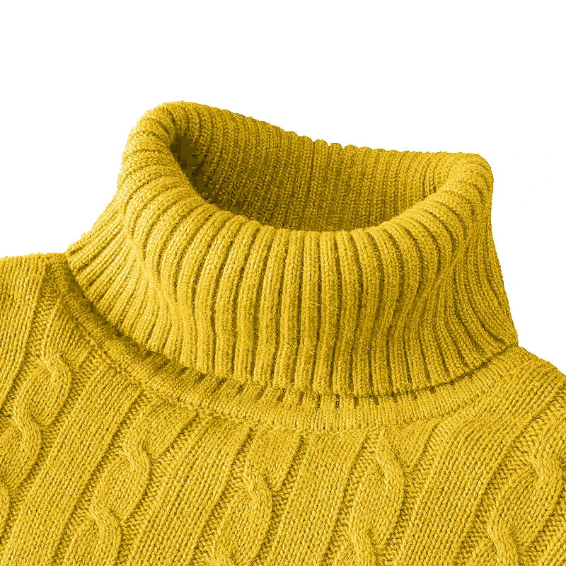 Jersey de Cuello Alto Slim · Hombre