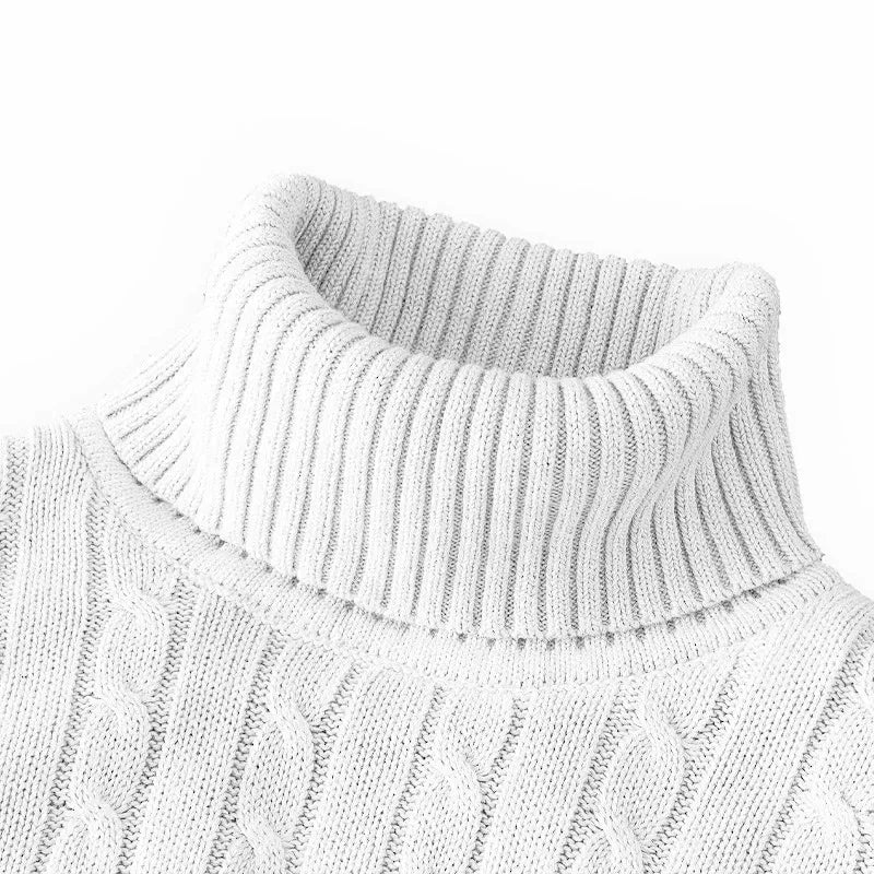Jersey de Cuello Alto Slim · Hombre