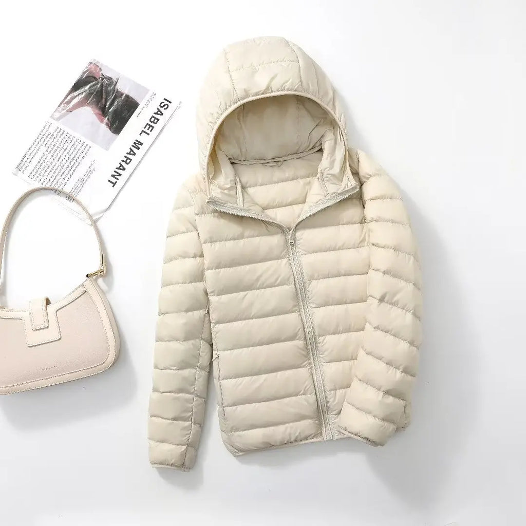 Chaqueta Puffer Ultraligera · Con Capucha