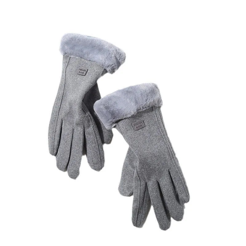Guantes Térmicos con Puño de Pelo