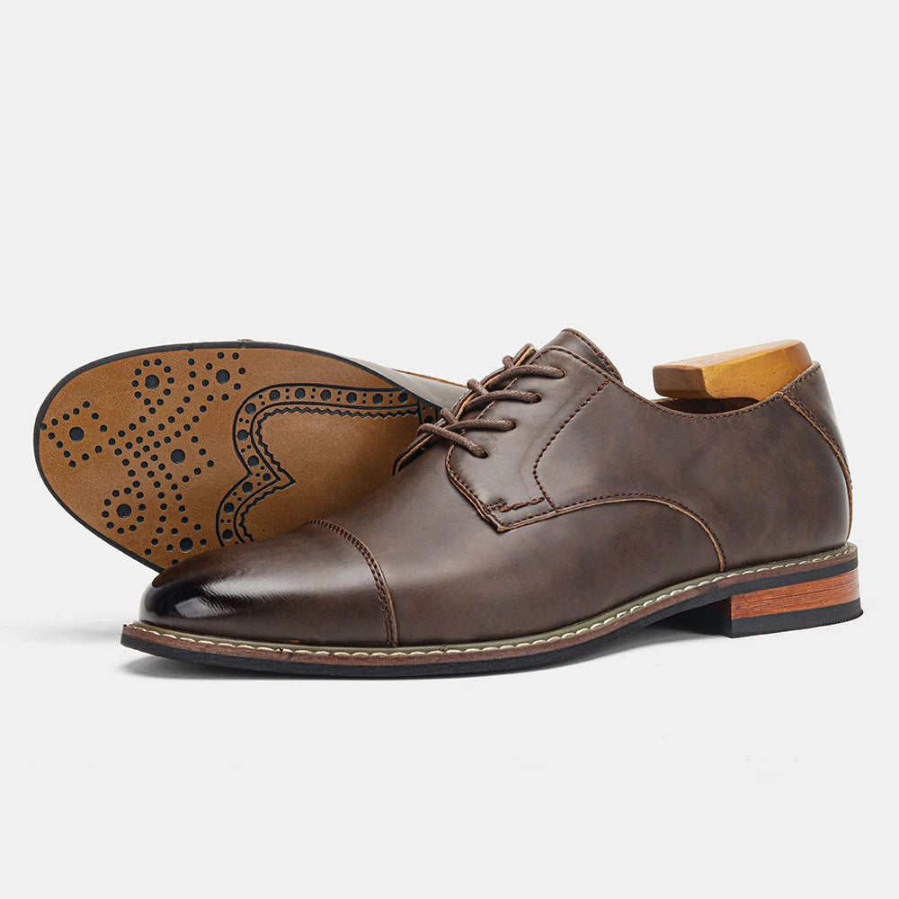 Zapatos Oxford Brogue de Vestir · Hombre
