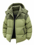 Chaqueta Acolchada con Capucha · Hombre