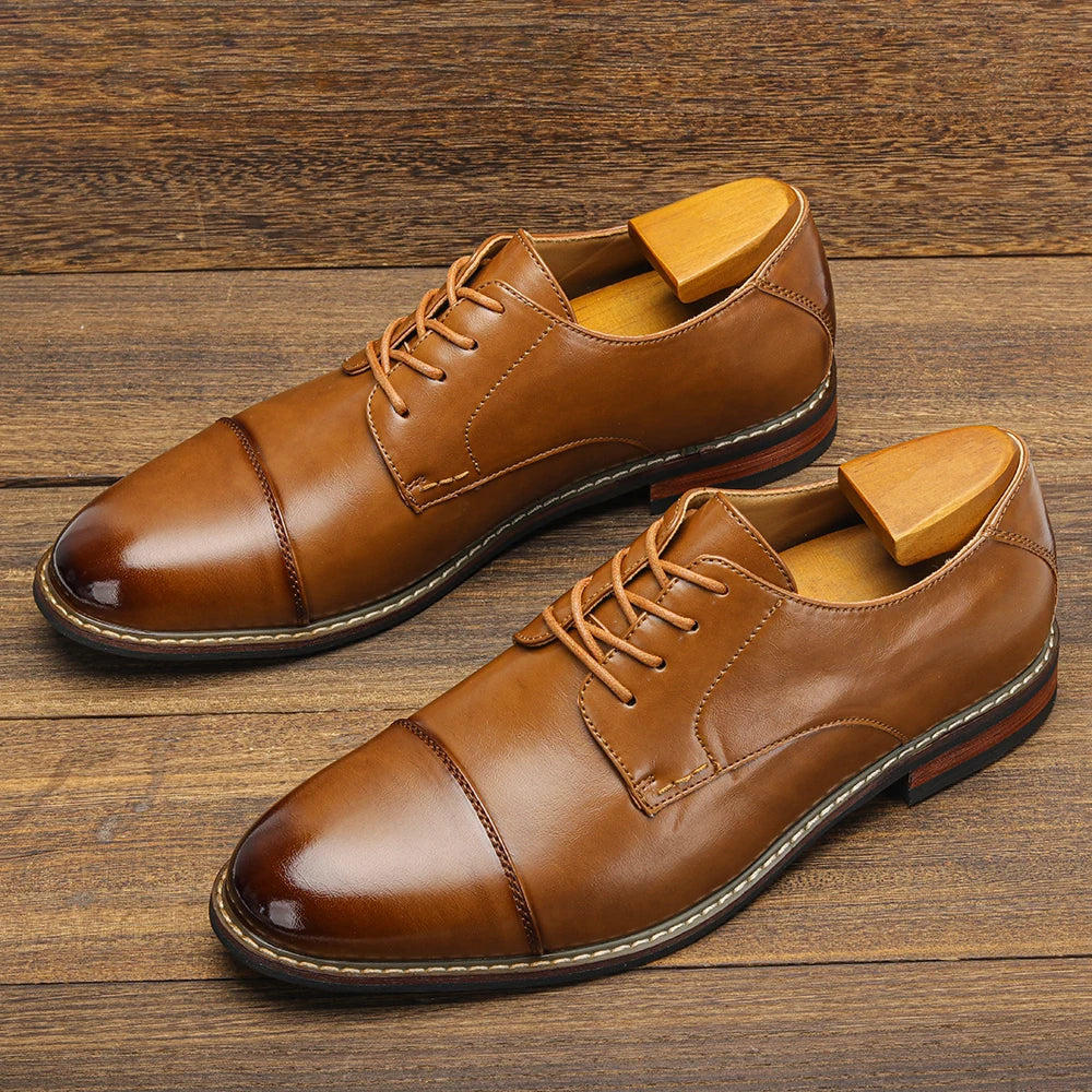 Zapatos Oxford Brogue de Vestir · Hombre