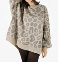 Jersey de Punto Animal Print · Leopardo
