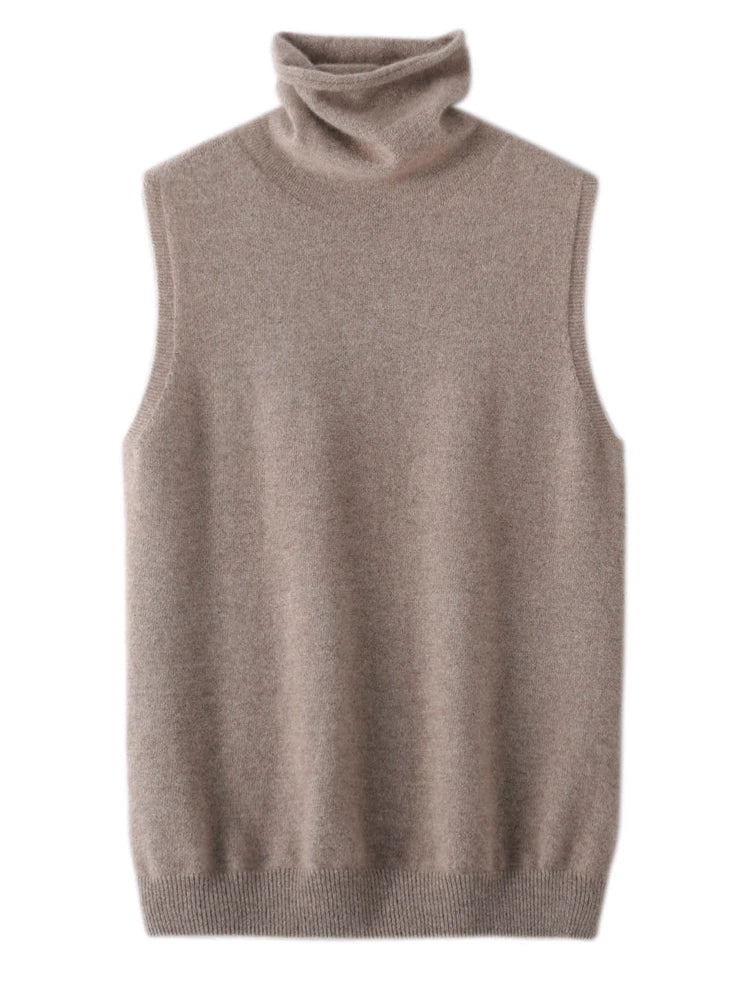 Chaleco de Punto Merino · Mujer