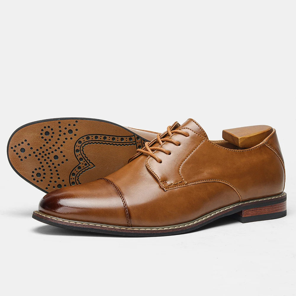 Zapatos Oxford Brogue de Vestir · Hombre