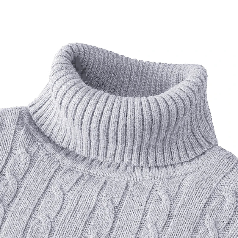 Jersey de Cuello Alto Slim · Hombre