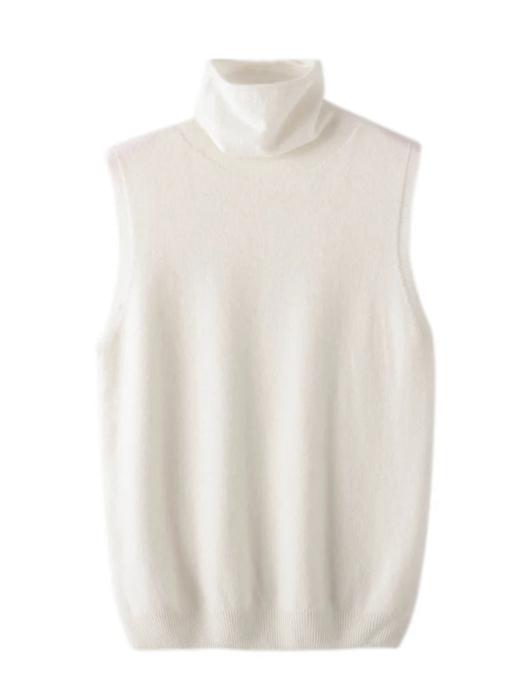 Chaleco de Punto Merino · Mujer