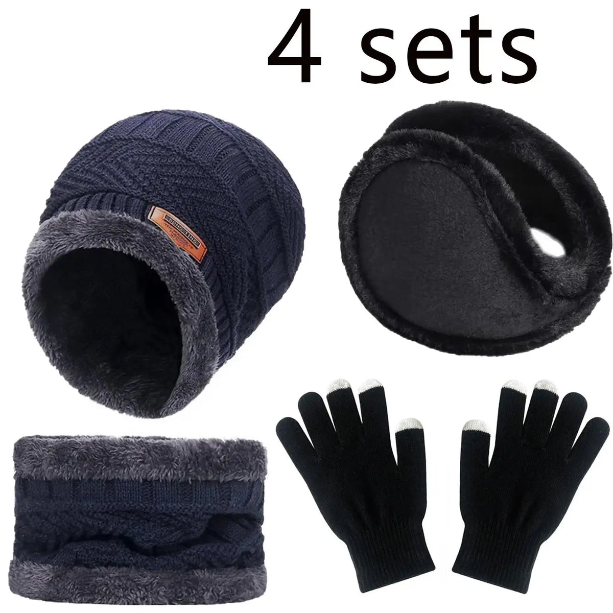Set de Invierno · Gorro, Bufanda y Guantes