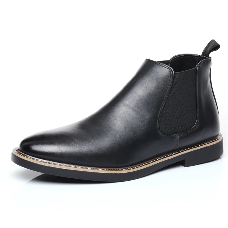 Botas Chelsea de Hombre · Piel PU Retro