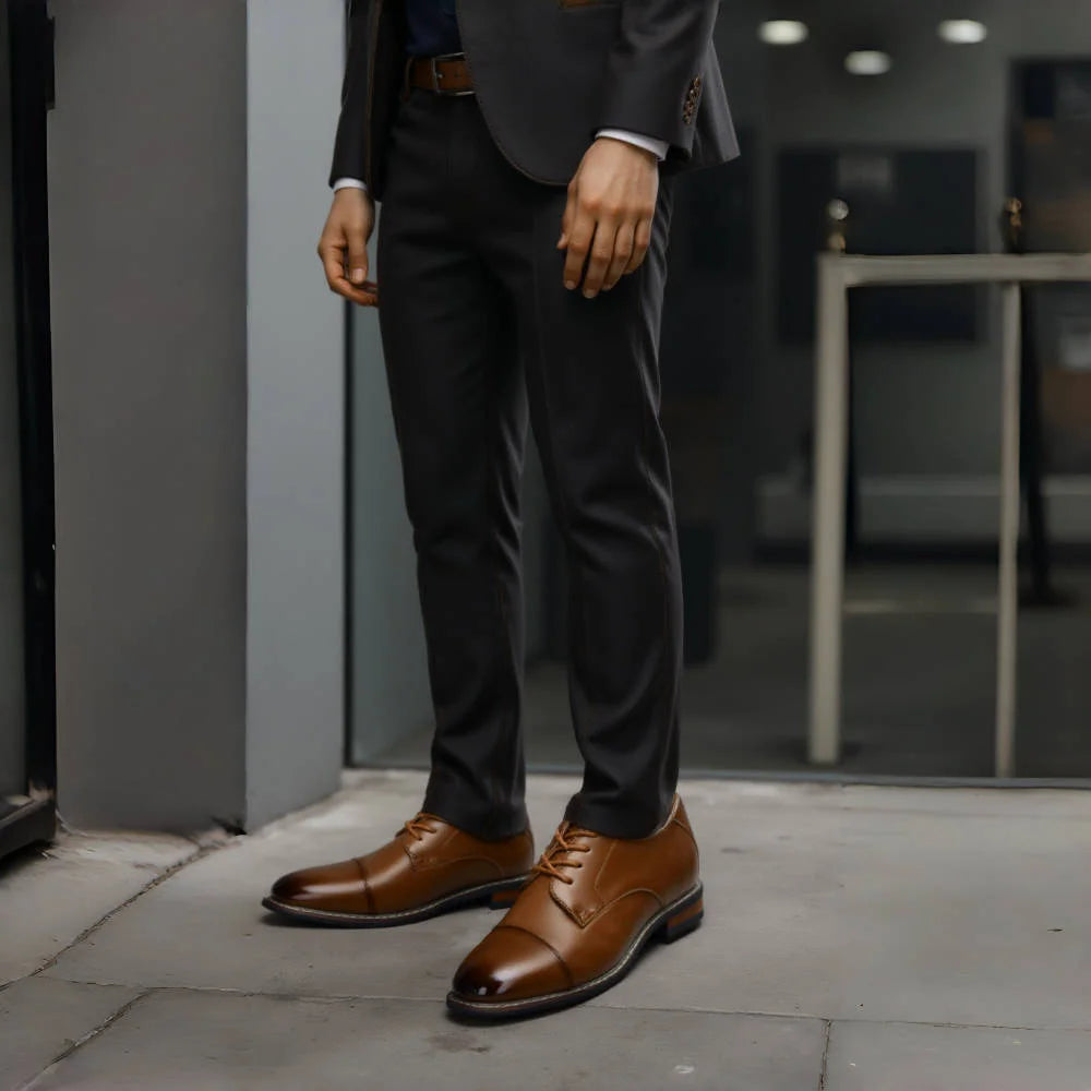 Zapatos Oxford Brogue de Vestir · Hombre