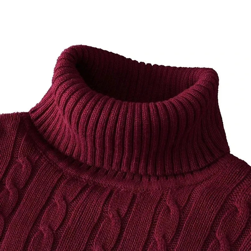 Jersey de Cuello Alto Slim · Hombre
