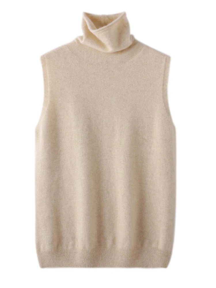 Chaleco de Punto Merino · Mujer