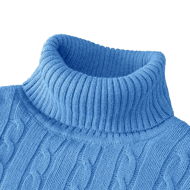 Jersey de Cuello Alto Slim · Hombre