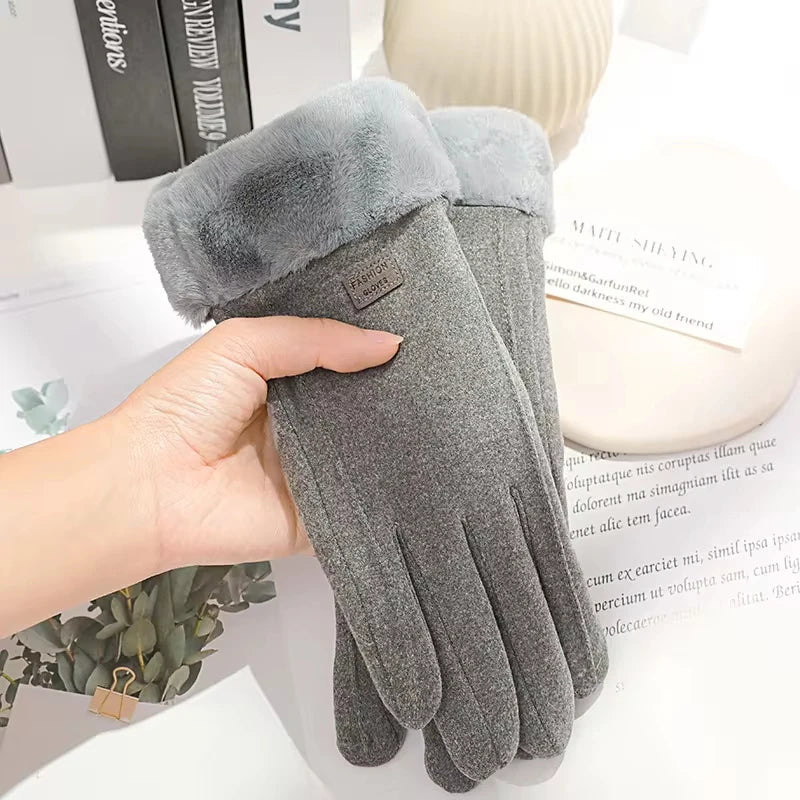 Guantes Térmicos con Puño de Pelo