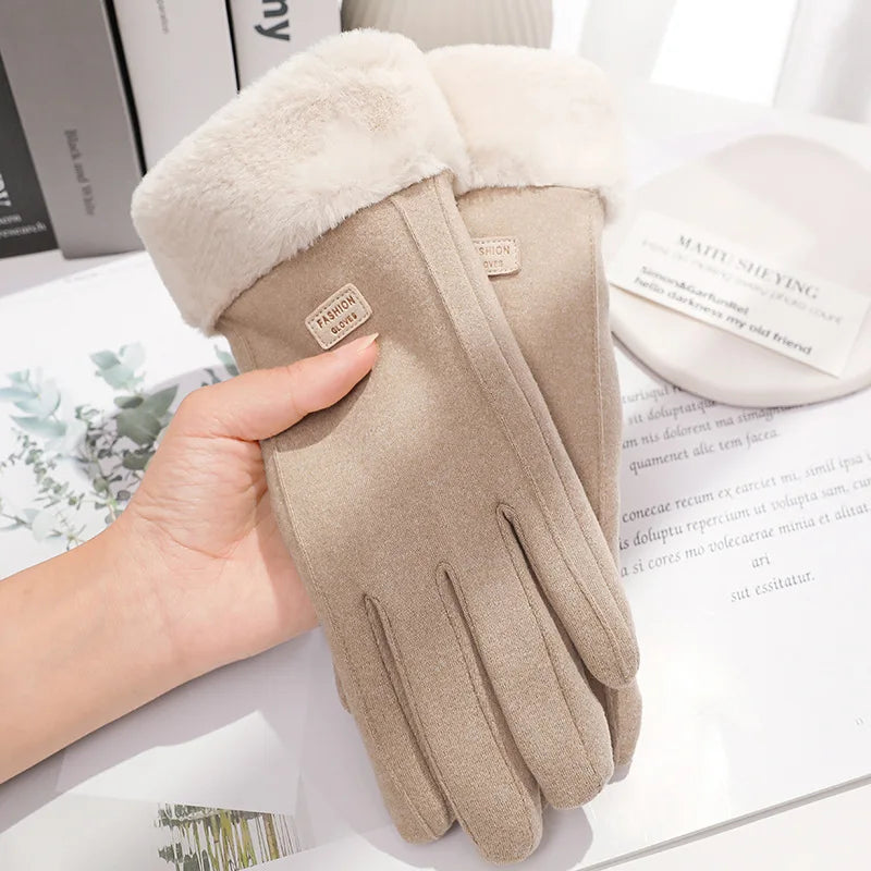 Guantes Térmicos con Puño de Pelo