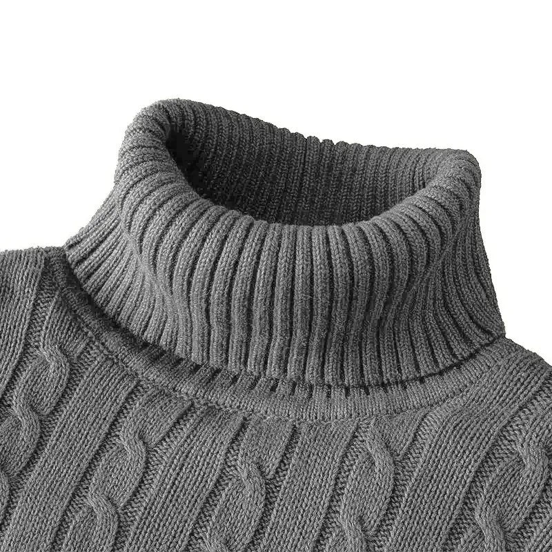 Jersey de Cuello Alto Slim · Hombre