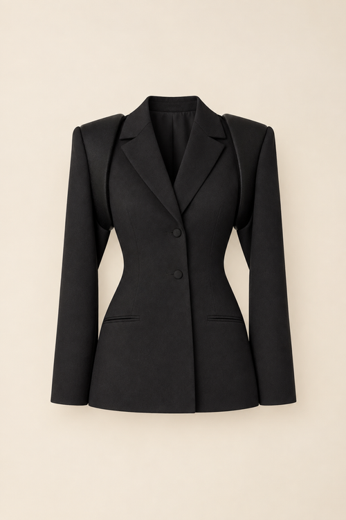 Blazer Estructurado con Hombreras Leyre Closet