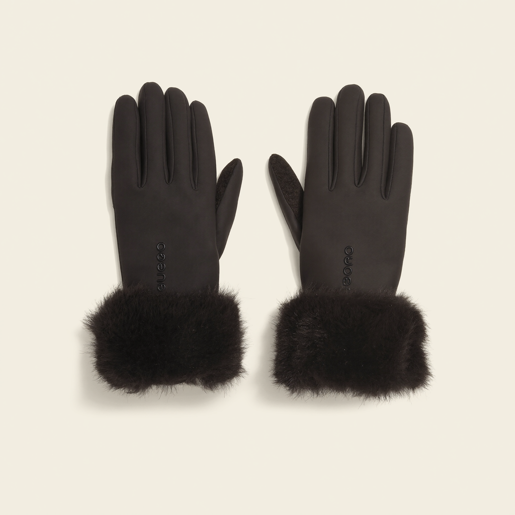 Guantes Térmicos con Puño de Pelo Leyre Closet