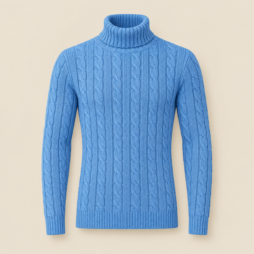 Jersey de Cuello Alto Slim · Hombre